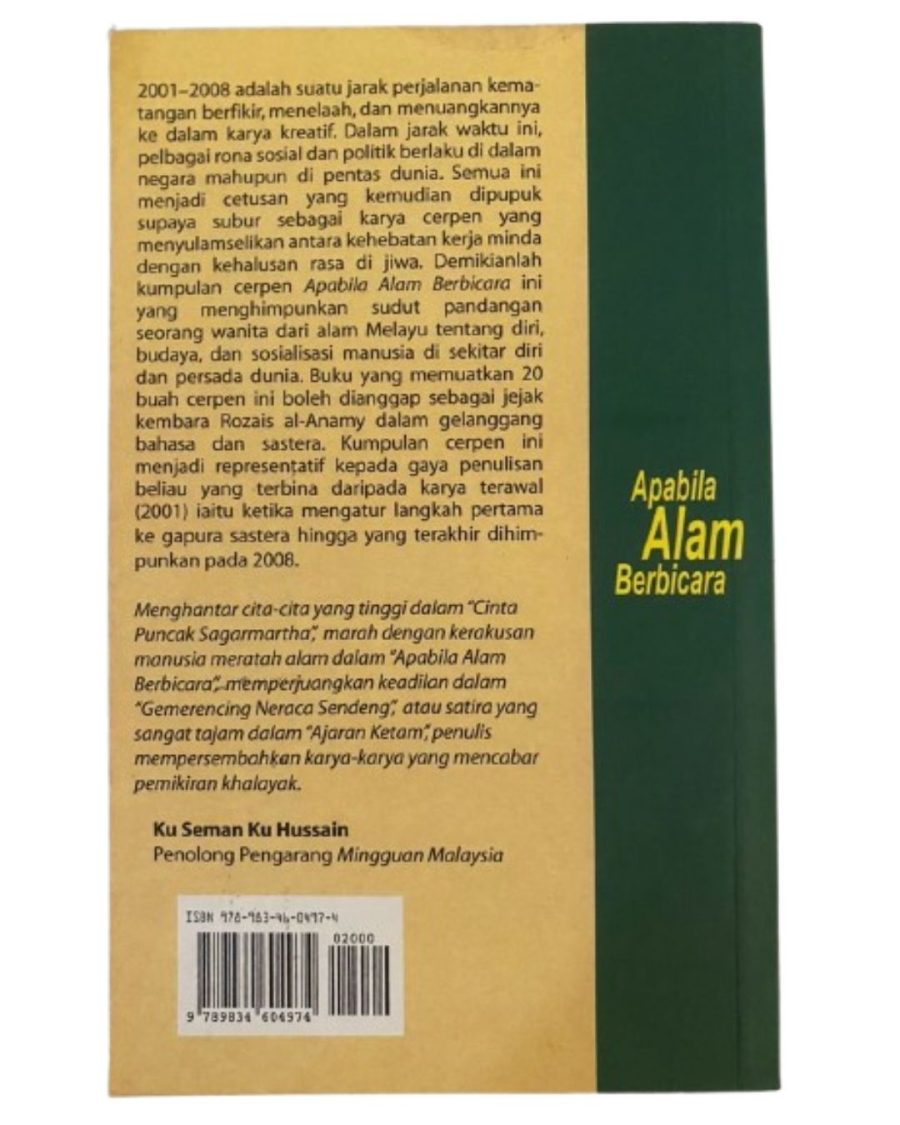 Apabila Alam Berbicara